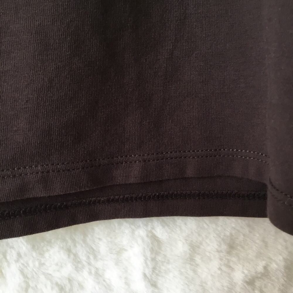 G2000 Brown Spaghetti Lace Trim Cami Stretch Top - Picture 11 of 14